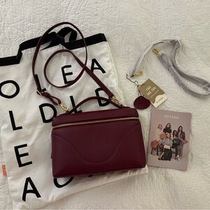 Oleada Mini Anchor Bag Leather Scarlet